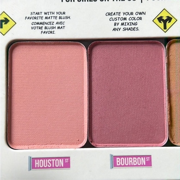 THEBALM COSMETICS AUTOBALM GRL PWDR! Cheeks On the Go! Blush & Highlight PALLET - Picture 5 of 16
